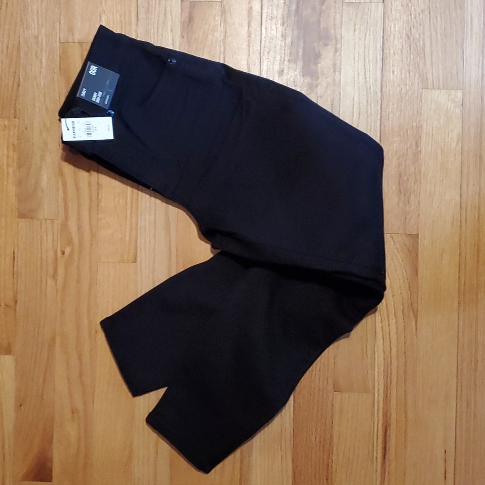 Express black Jeans Curvy, Skinny, High Rise Size 00R NWT